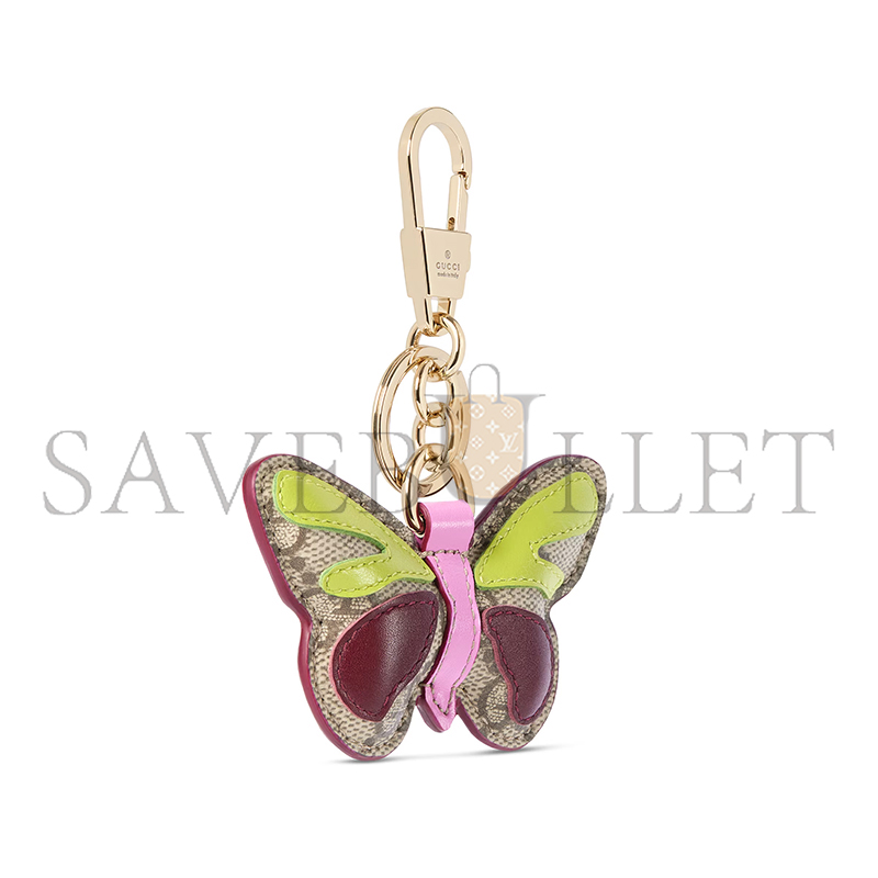 GUCCI BUTTERFLY-SHAPED KEYCHAIN 837346 (11.5*9*1cm) GUCCI BUTTERFLY-SHAPED KEYCHAIN 837346 (11.5*9*1cm)